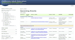Desktop Screenshot of caadultedtraining.org